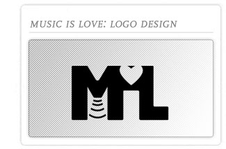 Music Is Love Logo Design