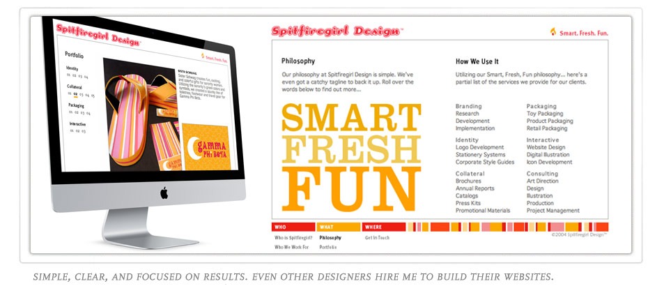 SpitFireGirl Website. Click Here to see the work.
